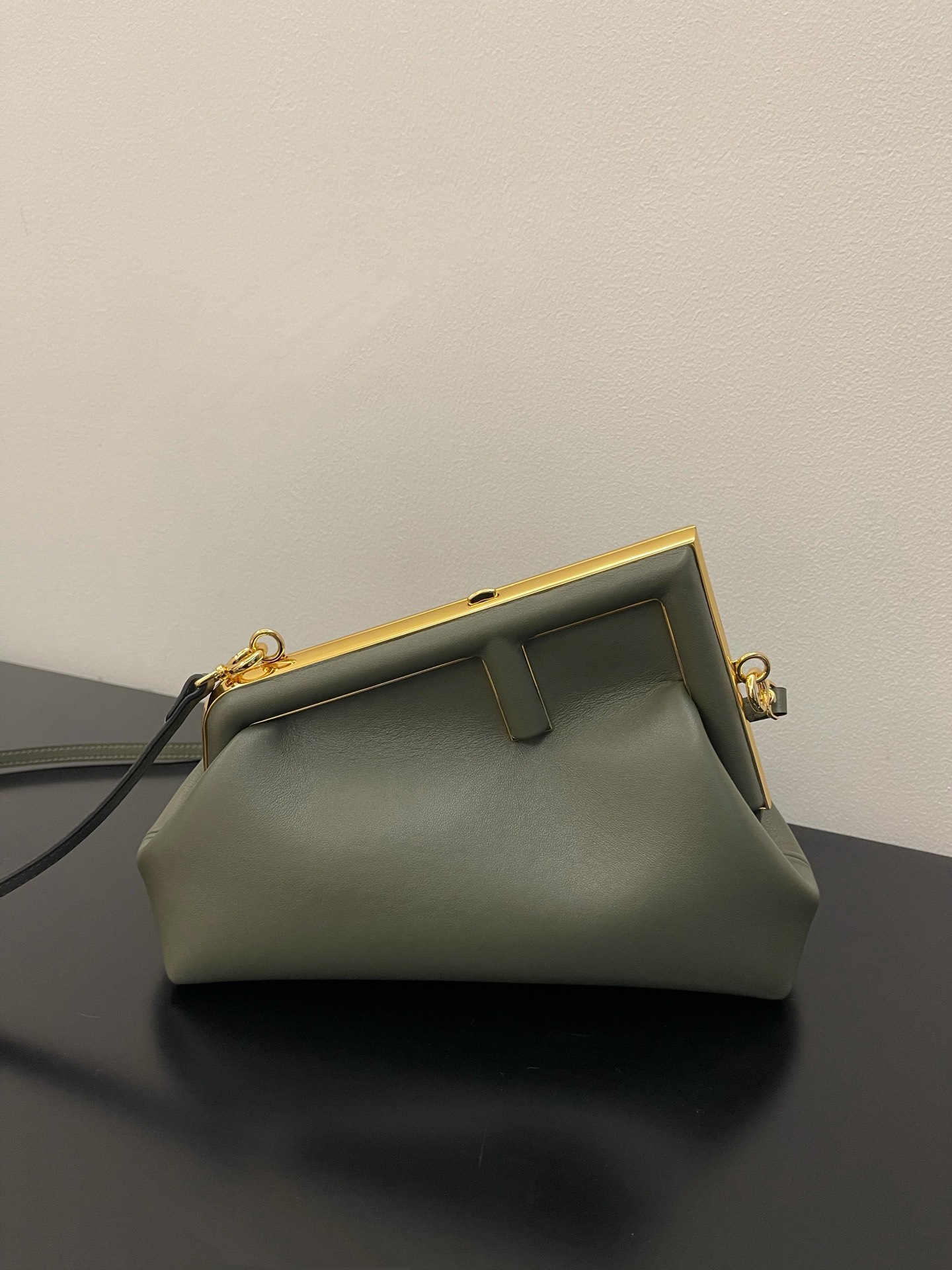 Fendi First Small Handbag 8BP129 Coffee